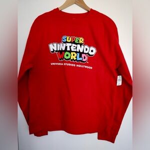 Super Nintendo World Universal Studios Hollywood Pullover Sweater